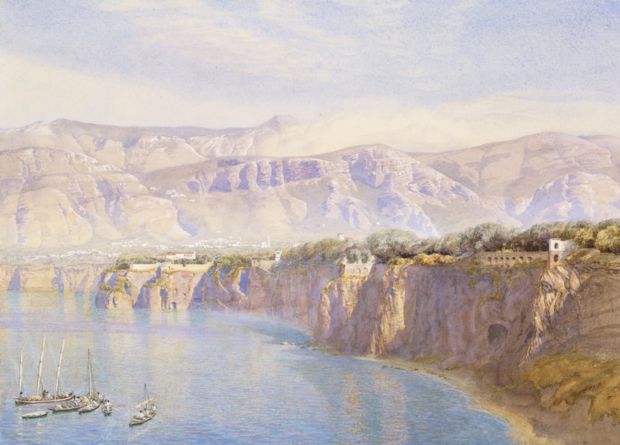 Photo landscape painting