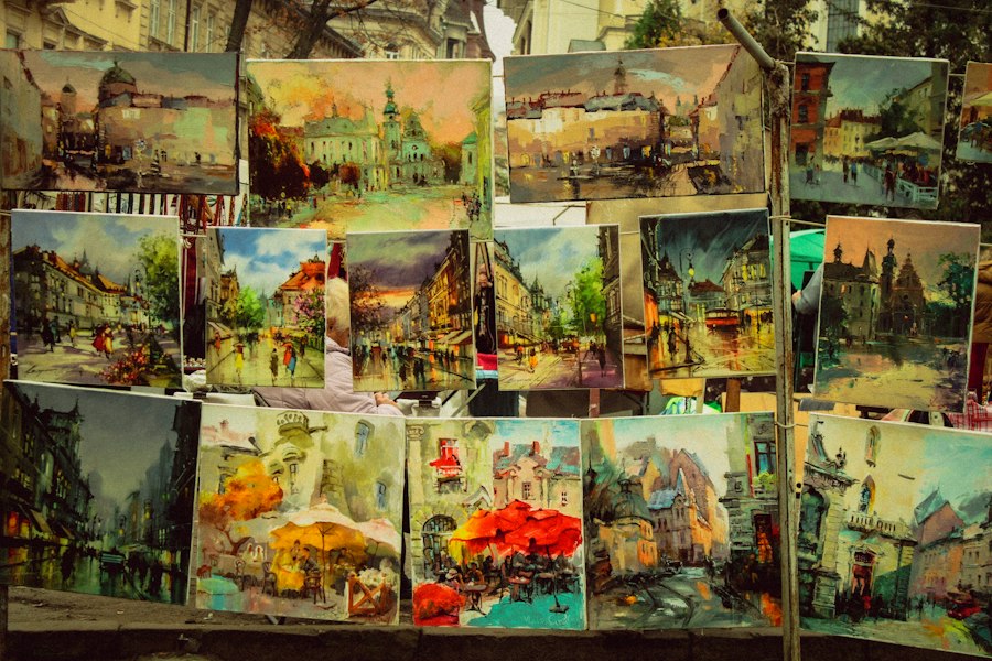 Photo art travel memories creation