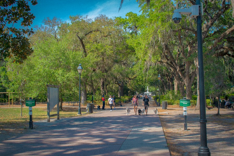 historic city parks storytelling walk