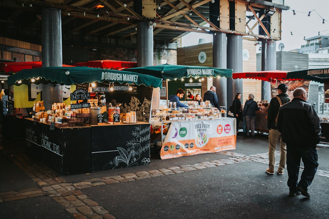 Photo market stalls history stories