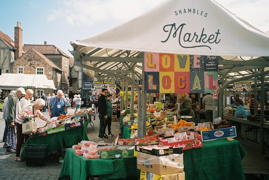 market stalls history stories