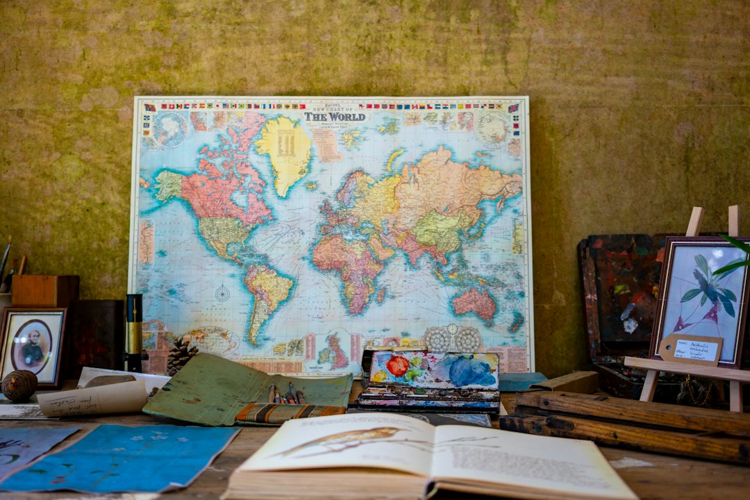 Photo artists inspiration old travel routes